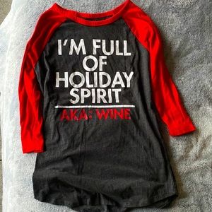 Womens long sleeve tee M